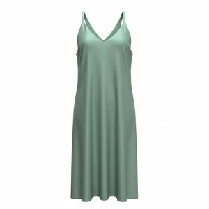 WildFang Dress Womens Large Mint Green The Empower‎ Satin Slip sash belt NEW